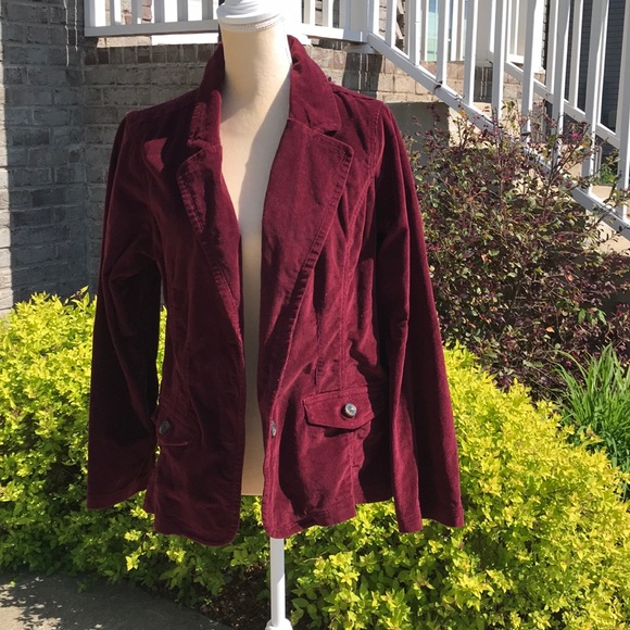 Sonoma Corduroy Jacket - Burgundy - Picture 2 of 8